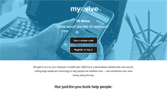 Desktop Screenshot of myevive.com